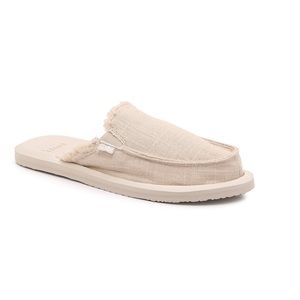 NWT Sanuk Slipper with Flip Flop Base Size 8